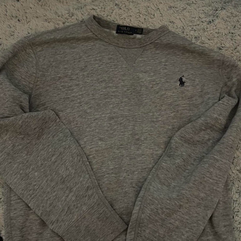 Polo by Ralph Lauren Gray Sweater